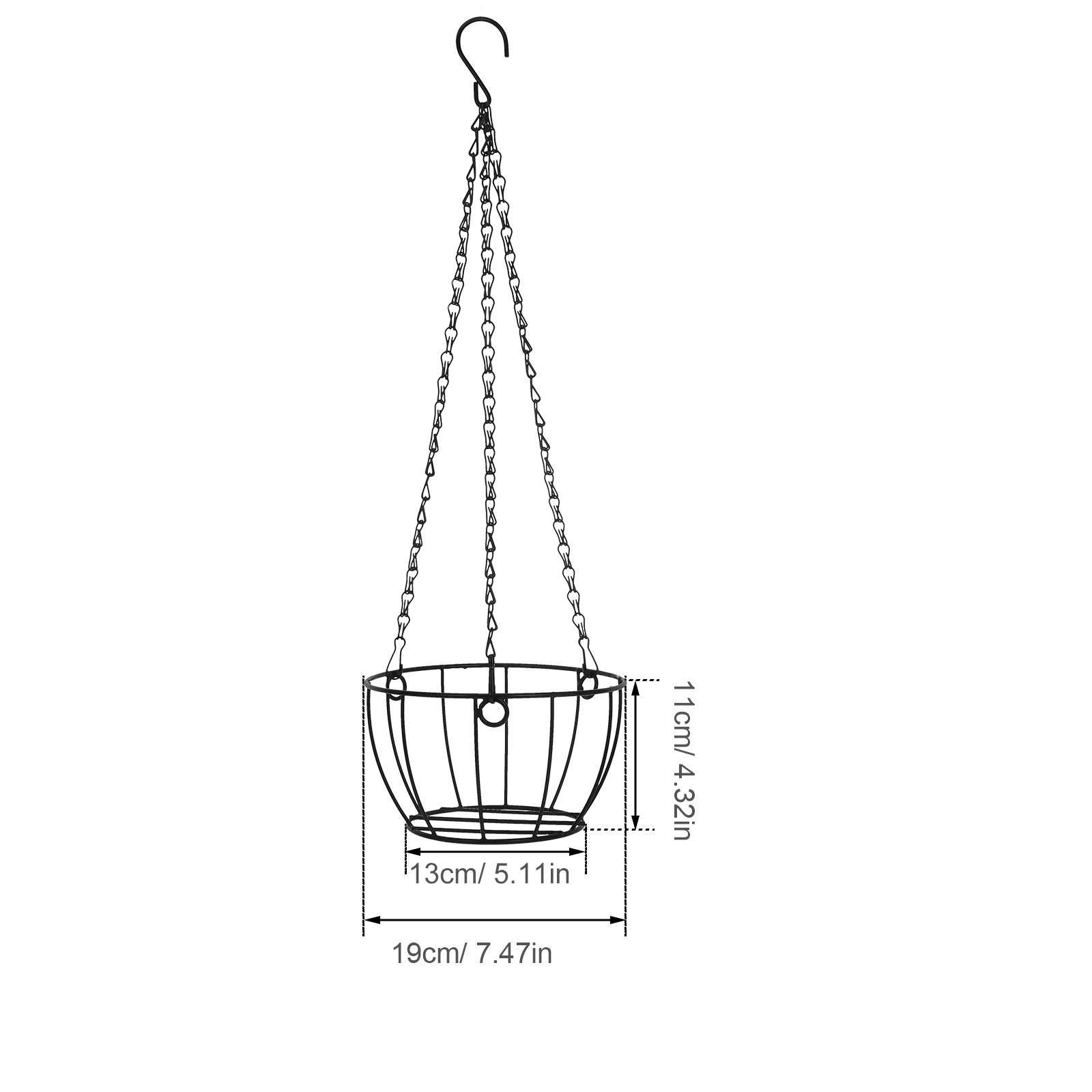 Balcony Hanging Planter Basket - огляд і ціна Spider Plant Hanging