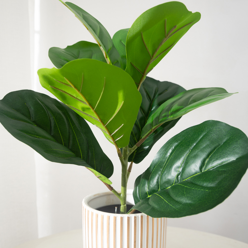 38cm 9 Forks Artificial Ficus  - огляд і ціна Ficus Lyrata Tree