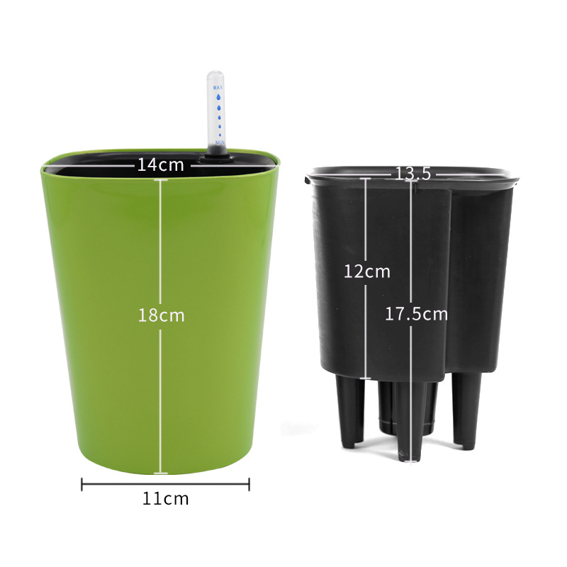1PC Indoor Plastic Flowerpot S - огляд і ціна Aloe Vera Pot