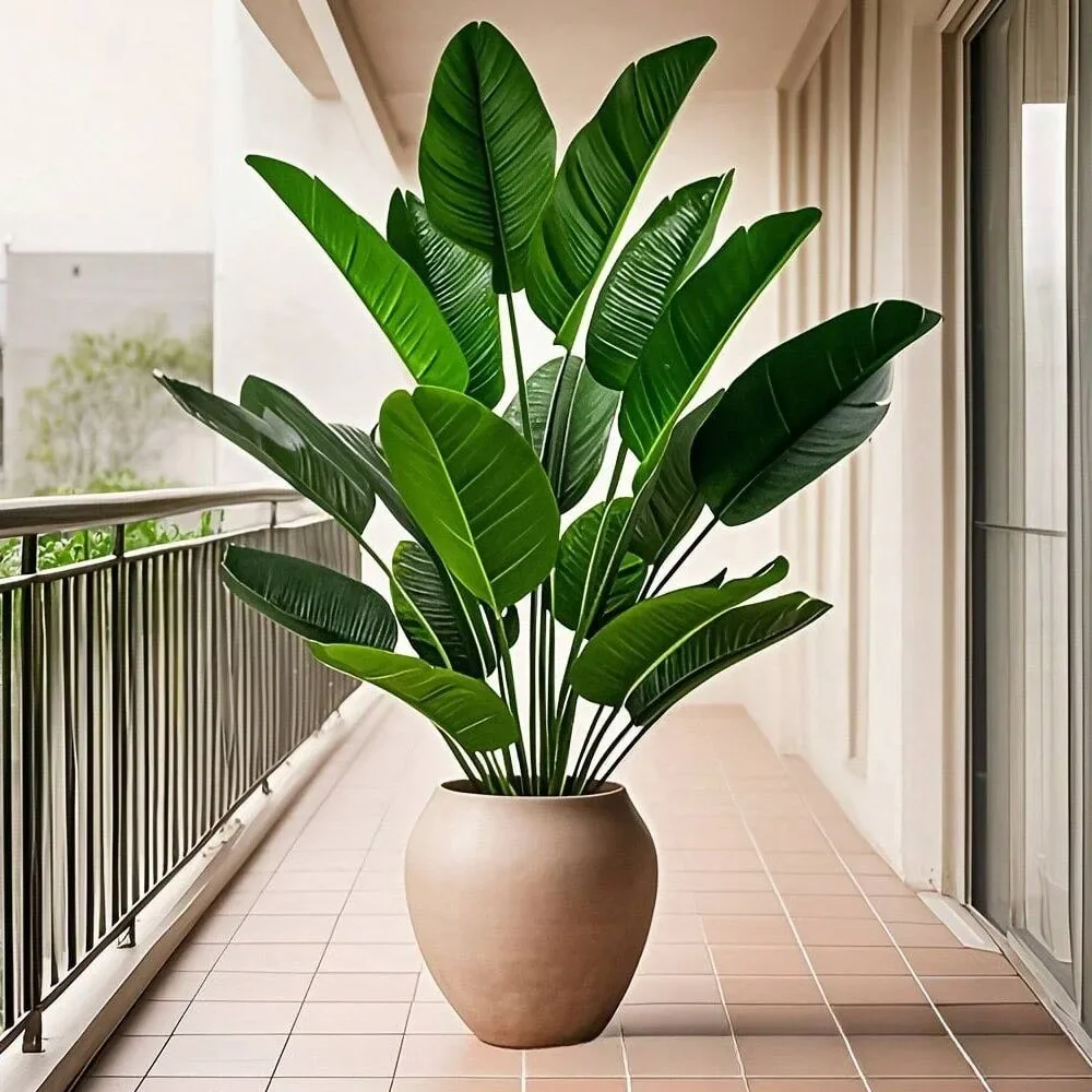 1pc 18 Leaves Artificial Plant - огляд і ціна Ficus Lyrata Tree