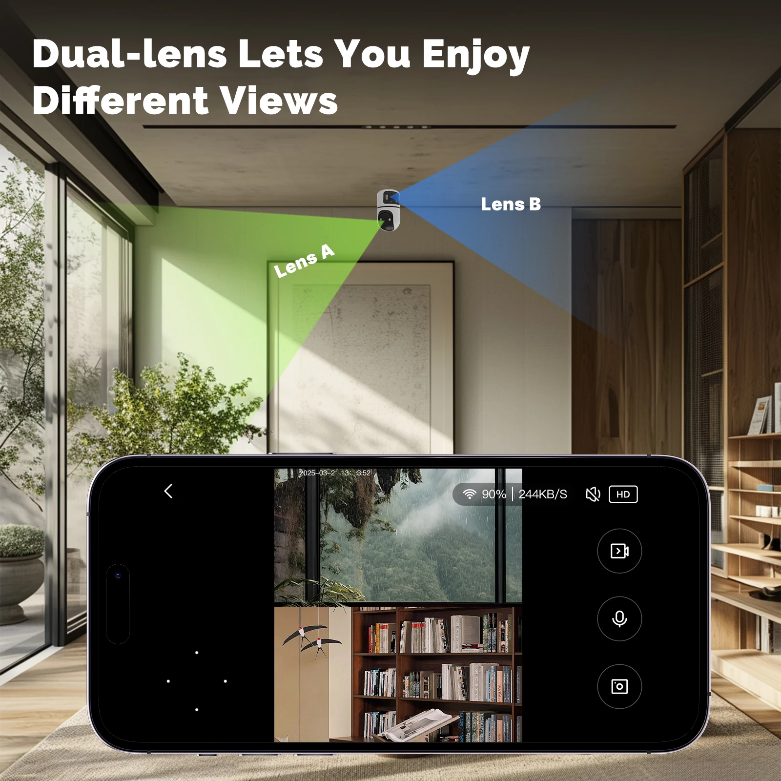Moes Tuya WiFi Indoor Smart Ca - огляд і ціна Eufy Camera E220